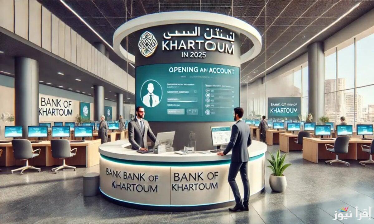 bankofkhartoum خطوات فتح حساب بنك الخرطوم بالرقم الوطني أون لاين 2025 خلال دقائق بسهولة