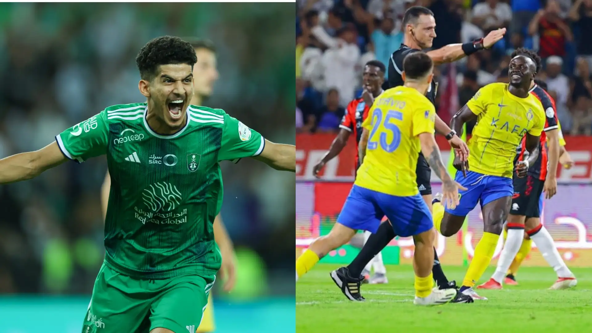 كلاسيكو سعودي .. القنوات الناقلة لمباراة الأهلي والنصر اليوم وتشكيل الفريقين الرسمي