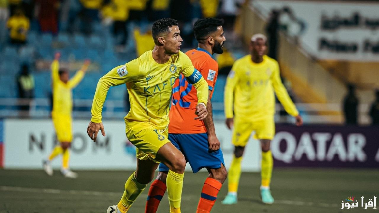 موعد مباراة النصر والفيحاء في دوري روشن السعودي والقنوات الناقلة