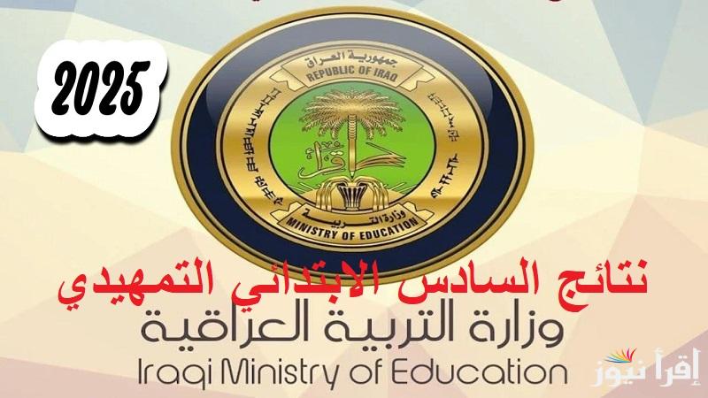 تنزيل كشوفات PDF.. رابط الاستعلام عن نتائج السادس الابتدائي 2025 بالرقم الامتحاني الدور التمهيدي عبر نتائجنا في 11 محافظة