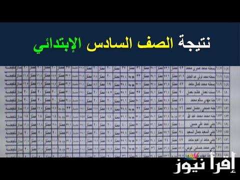 رسميا.. نتيجة 6 ابتدائي ازهر 2025 ستة ابتدائي برقم الجلوس والاسم عبر الموقع الرسمي www.azhar.eg
