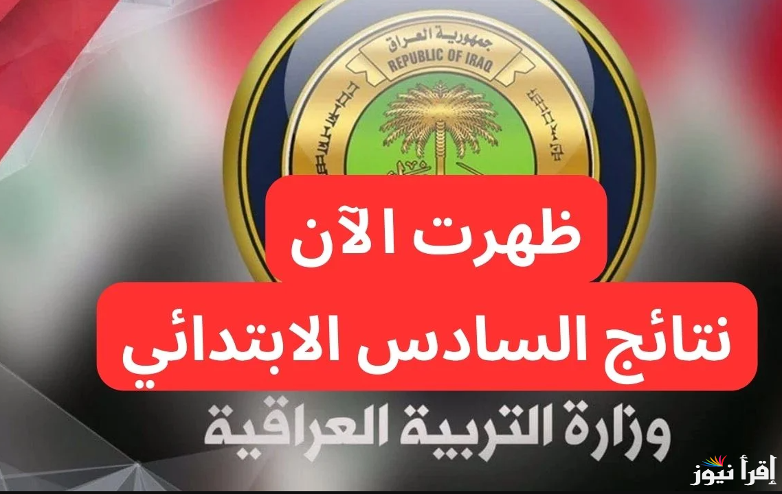 الآن.. نتيجة السادس الابتدائي التمهيدي 2025 محافظة الأنبار برقم الإكتتاب عبر موقع وزارة التربية العراقية epedu.gov.iq