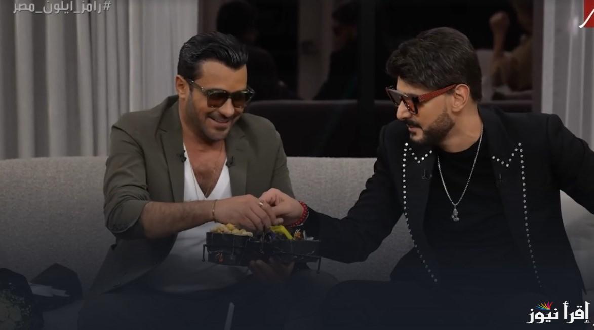 رسالة هتكسبك 100 ألف جنيه.. إجابة سؤال برنامج رامز ايلون مصر الحلقة 9 التاسعة ورقم الاشتراك بالمسابقة