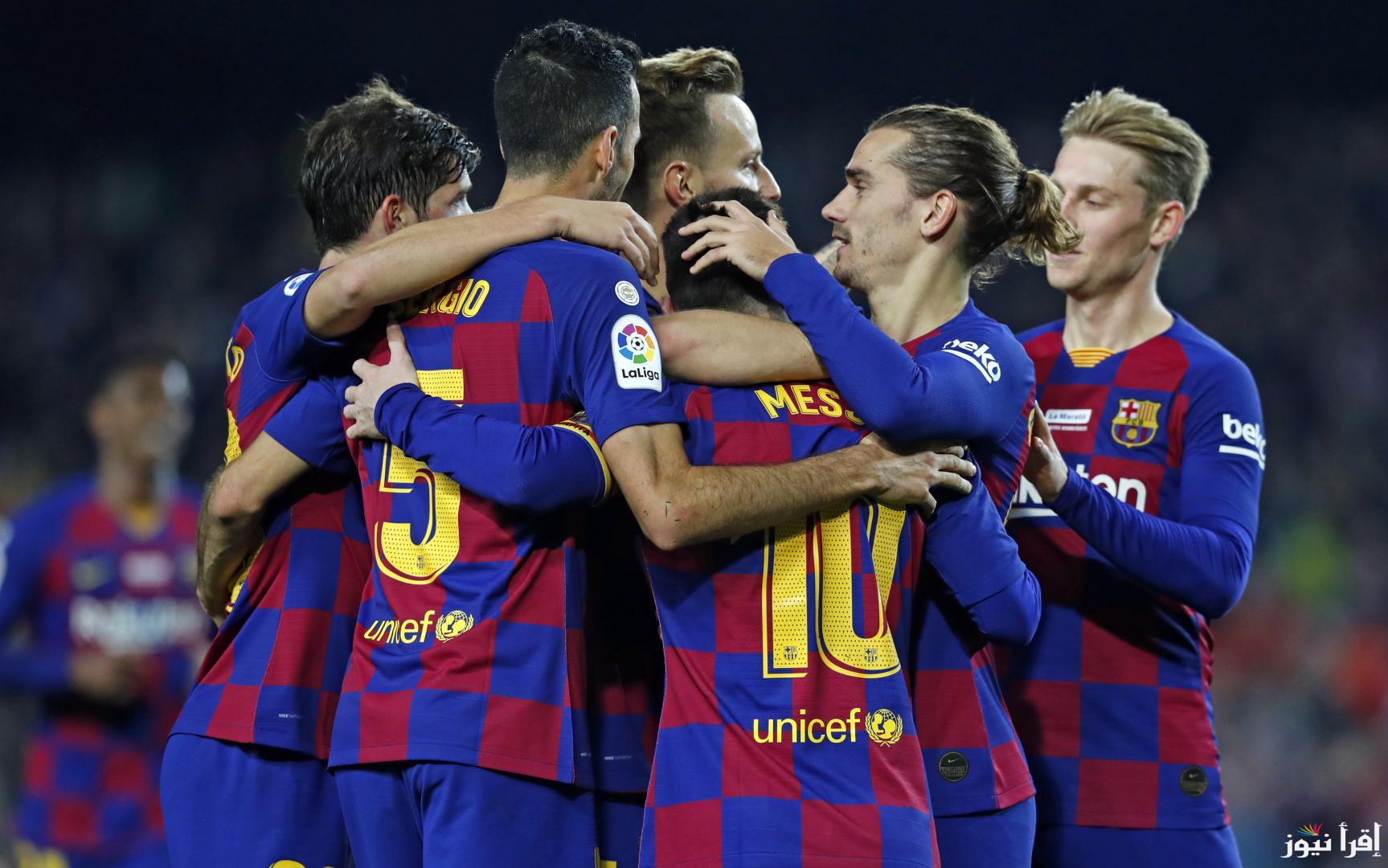 القنوات المفتوحة الناقلة لمباراة برشلونة واتلتيكو مدريد اليوم الاحد 16-3-2025 في الدوري الاسباني