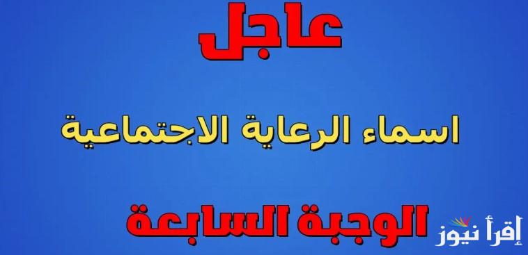 استعلم من هنـا: لينك أسماء المشمولين في الرعاية الاجتماعية الوجبة السابعة 2025 العراق spa.gov.iq