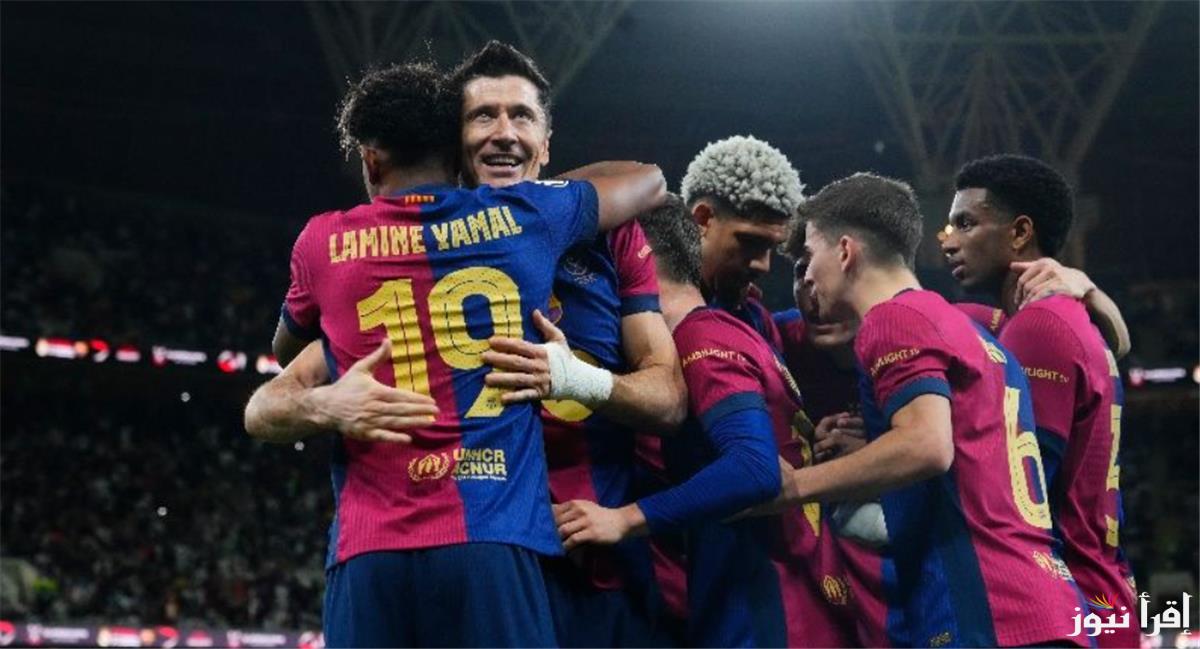 تشكيلة برشلونة امام بنفيكا اليوم الأربعاء 5-3-2025 في دوري ابطال أوروبا