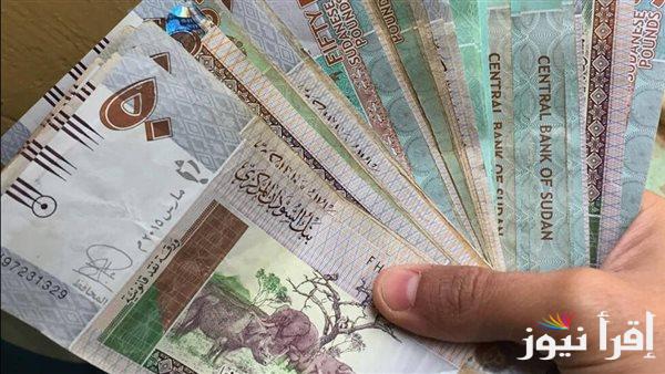 بكام سعر الجنية السوداني اليوم السبت 8 مارس 2025 امام الجنيه المصري وفقاً لأخر تحديث