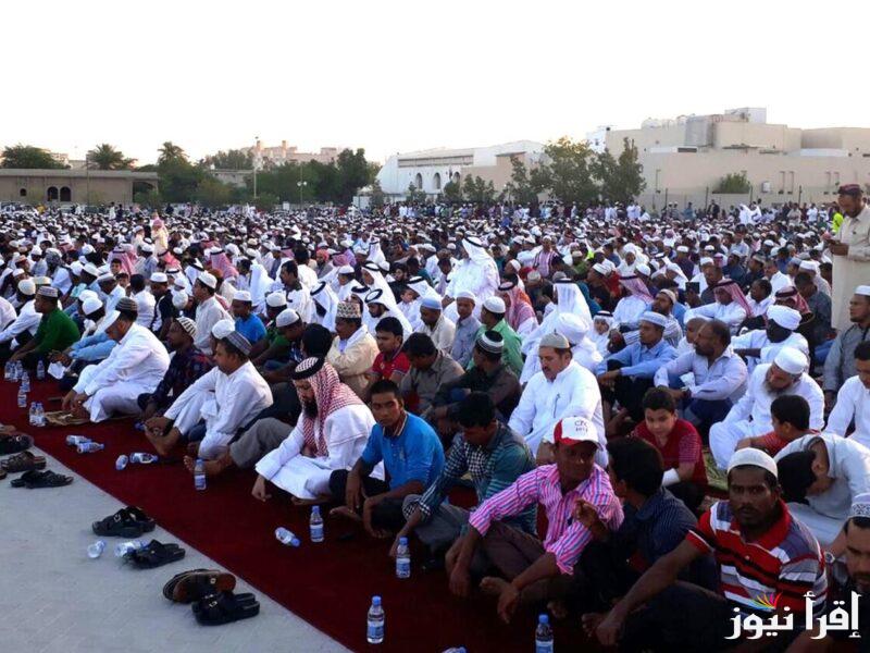 مواعيد صلاة عيد الفطر 2025 في مصر والعراق والجزائر واجمال عبارات التهاني بعيد الفطر المبارك