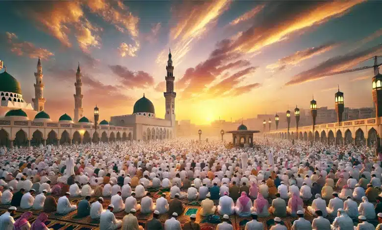 عيدكم مبارك … مواقيت صلاة عيد الفطر في الرياض 1446 وبجميع المدن الاخري