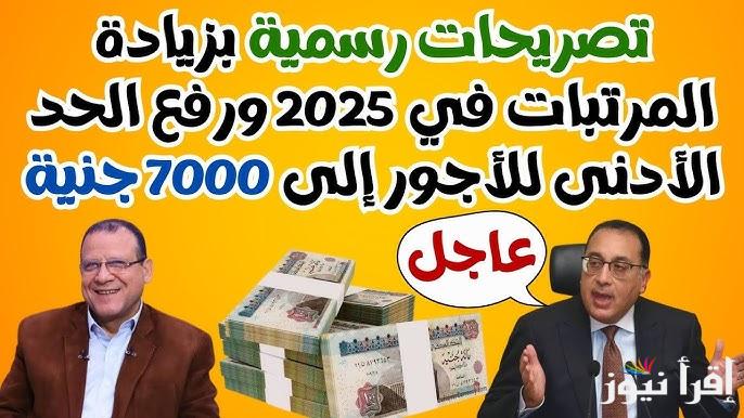 بعد قرار المالية المصرية.. وزارة المالية اخر اخبار زيادة المرتبات 2025 لكافة العاملين في القطاع الخاص والحكومي