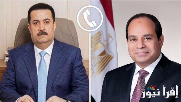 الرئيس السيسي يعبّر عن ثقته في قدرة العراق على قيادة العمل العربي المشترك العام المقبل