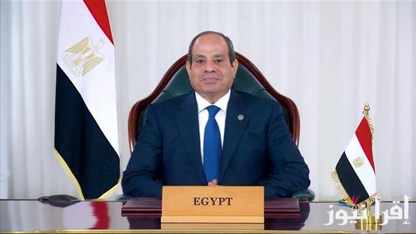الرئيس السيسي يعبّر عن اعتزازه بالعلاقات المصرية الإيطالية