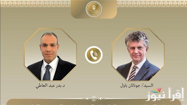 وزير الخارجية: نهدف لتعزيز العلاقات الثنائية مع بريطانيا في جميع المجالات