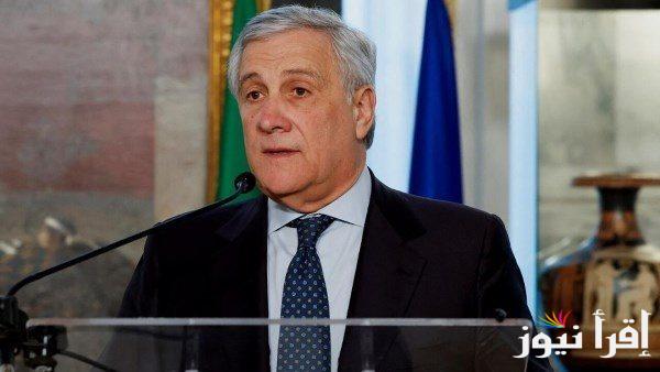 وزير الخارجية الإيطالي يؤكد دعم بلاده لإنشاء دولة فلسطينية مستقلة
