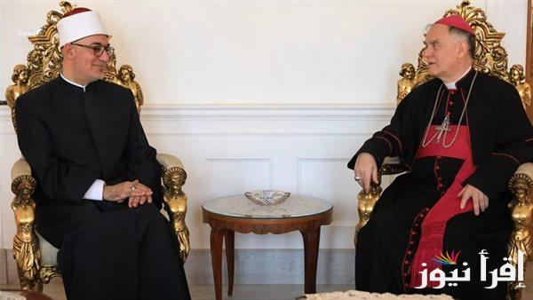 مفتي الجمهورية يعزي البابا فرنسيس
