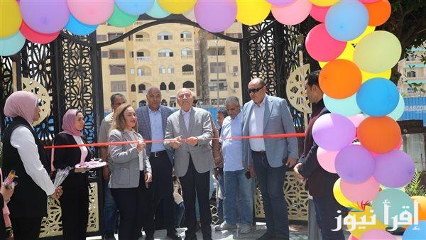 محافظ القاهرة يفتتح حديقة الزهور في عين الصيرة