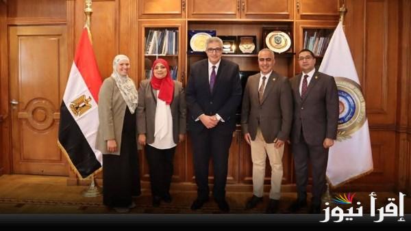تكريم الفريق المنظم لملتقى الجامعات المصرية الفرنسية من قبل الأعلى للجامعات