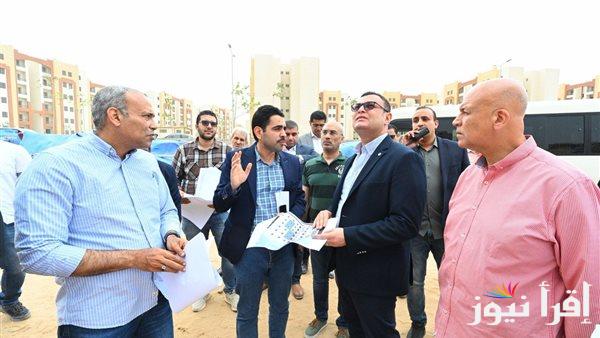 وزير الإسكان يتابع مشروعات المدينة السكنية في العبور الجديدة