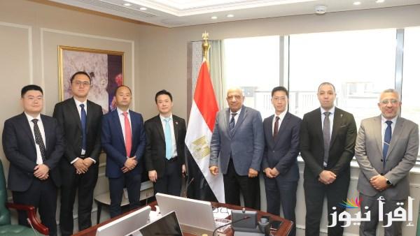 وزير الكهرباء يناقش مع شركة هواوي الصينية التعاون في الطاقة المتجددة