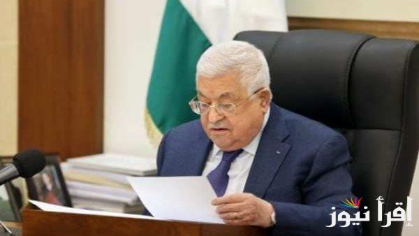 الرئيس الفلسطيني يثمن جهود الرئيس السيسي في مواجهة مخططات التهجير
