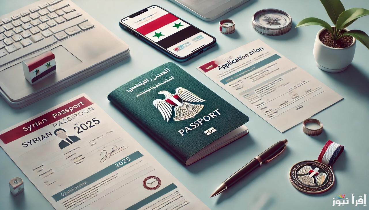 بخطوات بسيطة.. تعرف على طريقة استخراج جواز السفر السوري 2025 إلكترونيًا والوثائق المطلوبة