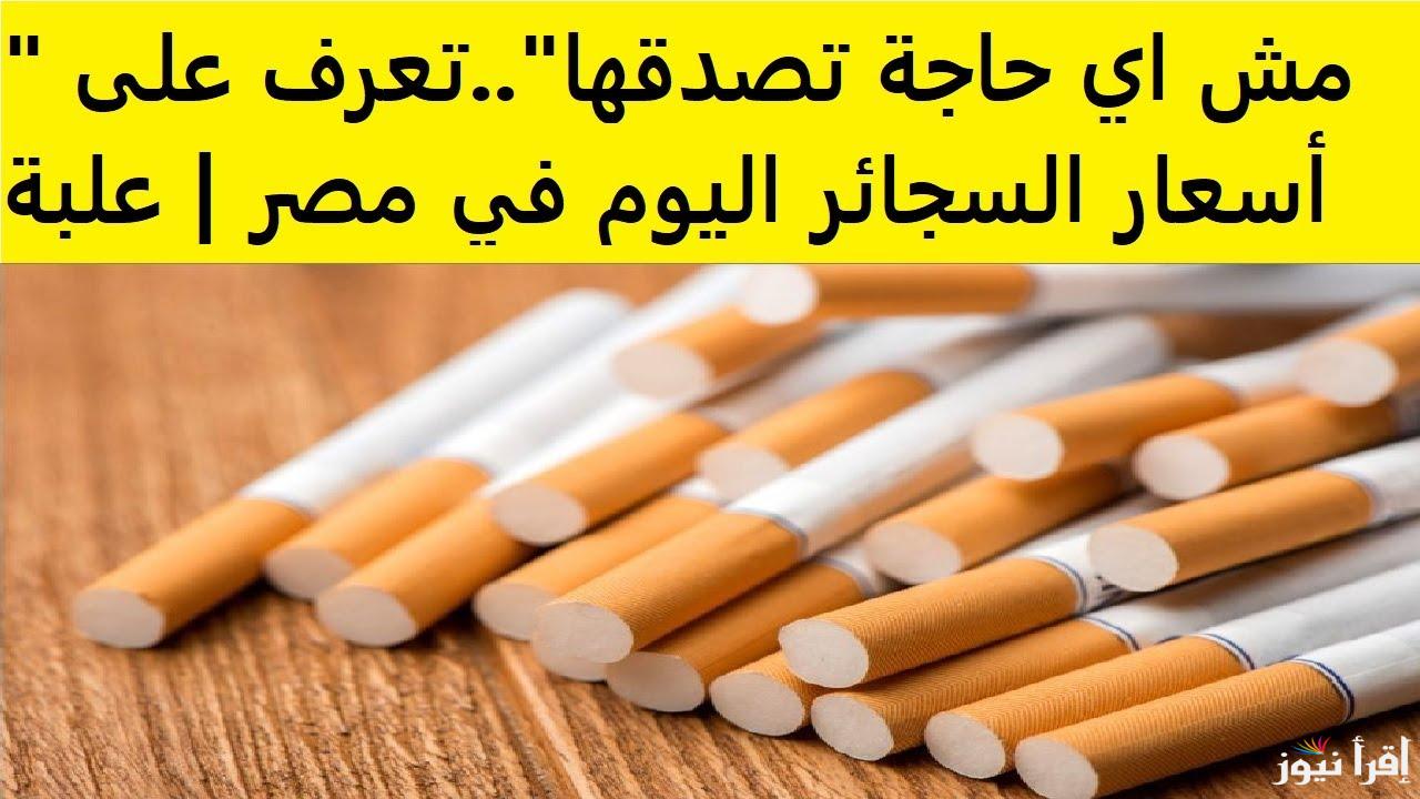 “وفر فلوسها وحوشها” أسعار السجائر اليوم السبت 5 ابريل 2025 في الأسواق المصرية للمستهلك