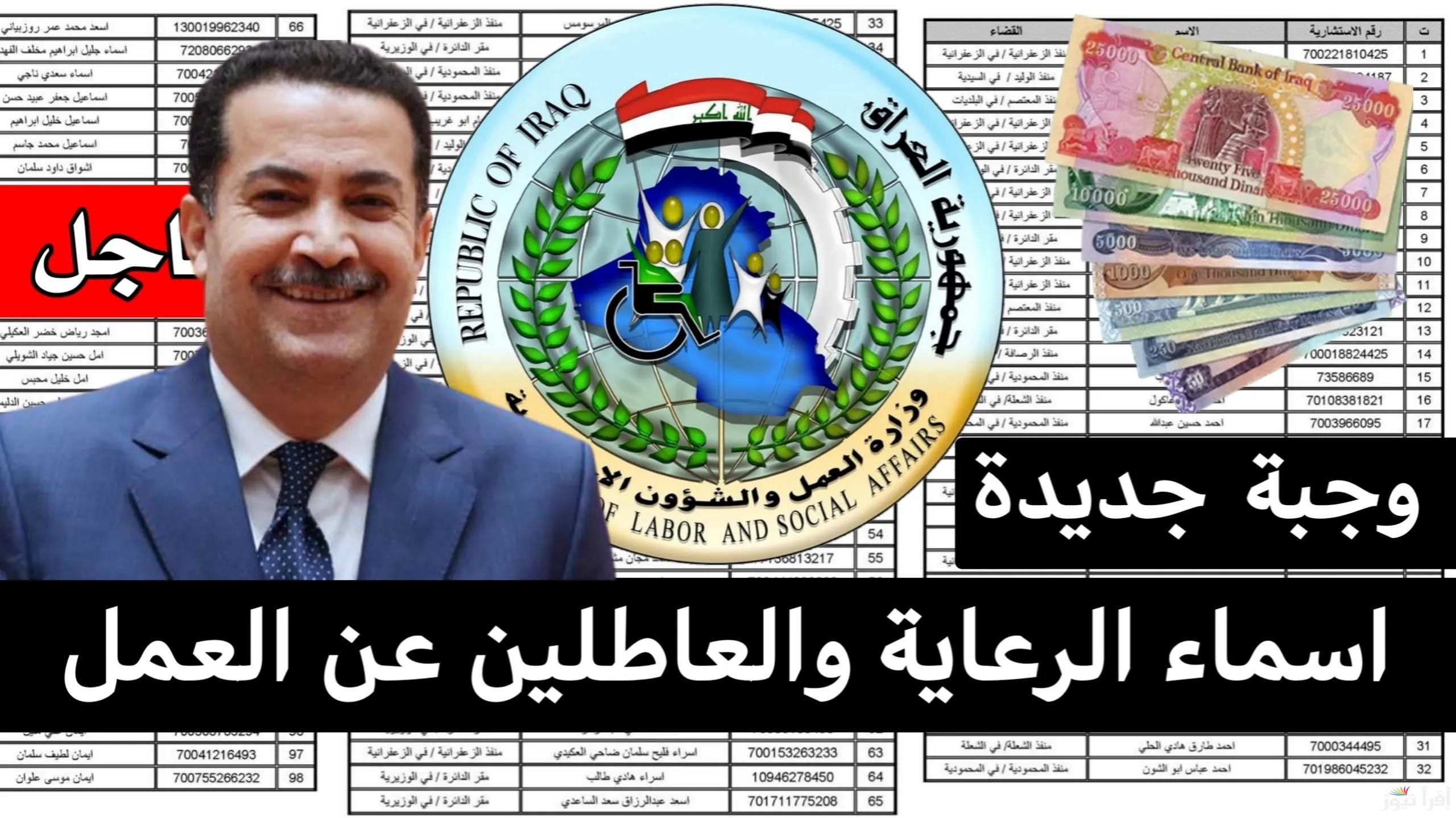 spa.gov.iq رابط الاستعلام عن أسماء المشمولين بالرعاية الاجتماعية 2025 الوجبة الأخيرة PDF عبر مظلتي