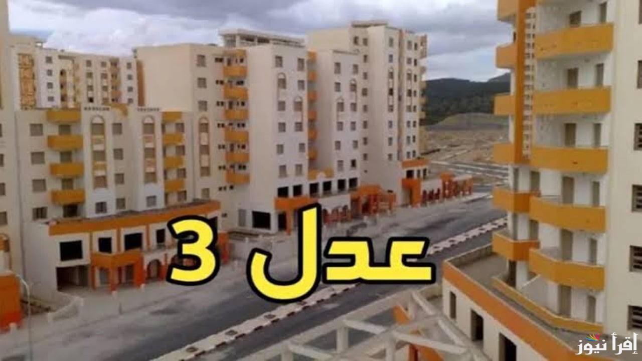 انت منهم؟؟ أسماء المقبولين في سكنات عدل 3 الجزائر 2025 وخطوات الاستعلام عبر موقع الوكالة الوطنية للتشغيل anem.dz