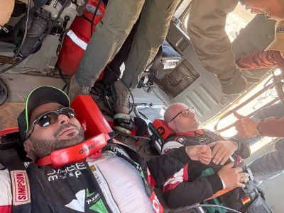 المزيد من التفاصيل حول حادث يزيد الراجحي بطل الراليات في المملكة العربية السعودية