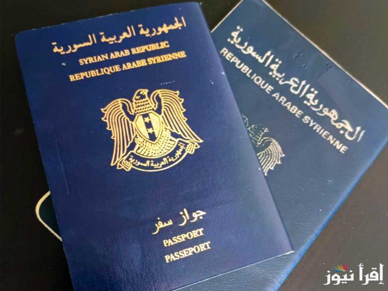 “بكل سهولة” خطوات تسجيل جواز السفر 2025 في سوريا عبر الموقع ecsc-expat.sy والمستندات المطلوبة