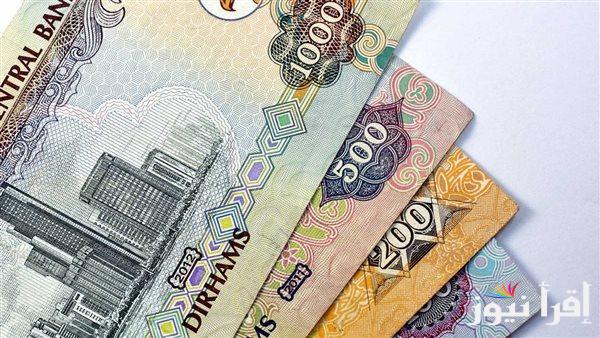 سعر الدرهم الاماراتي اليوم الاحد 20 ابريل 2025 بالبنك المركزي المصري والسوق السوداء