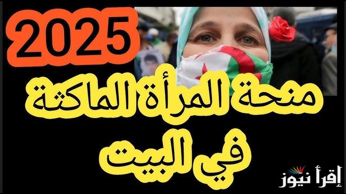في 5 خطوات .. طريقة التسجيل في منحة المرأة الماكثة بالبيت 2025 عبر الموقع الرسمي للوكالة الوطنية الجزائرية