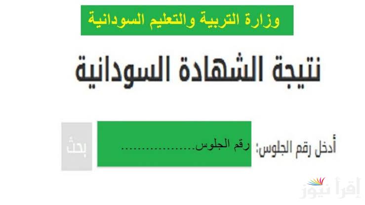 هنا: www.moe.gov.sd موقع وزارة التربية والتعليم السودانية تفاصيل النتيجة الشهادة السودانية 2025 برقم الجلوس