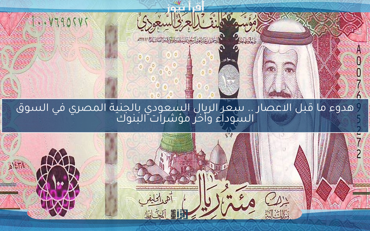 هدوء ما قبل الاعصار .. سعر الريال السعودي بالجنية المصري في السوق السوداء وأخر مؤشرات البنوك