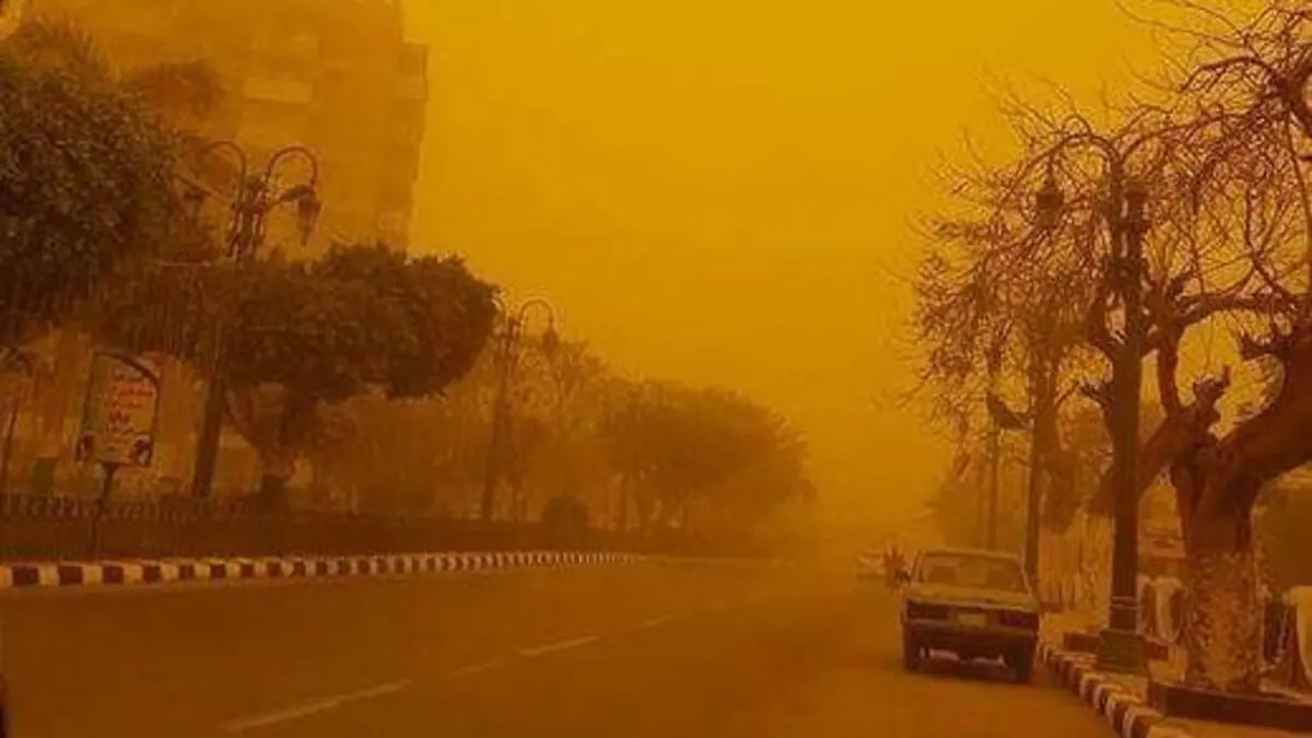 هيئة الأرصاد الجوية تكشف عن موعد إنتهاء العاصفة الترابية في مصر وحالة الطقس غداً الجمعه